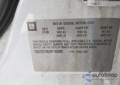 2009 Saturn Aura Xe из США, поврежденный, VIN 1G8ZS57B29F103382